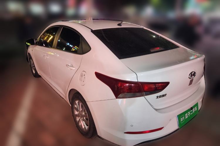 Used Hyundai Verna (new generation) 2016 1.4L Automatic Cool Edition GLS Rear Left 45 Deg
