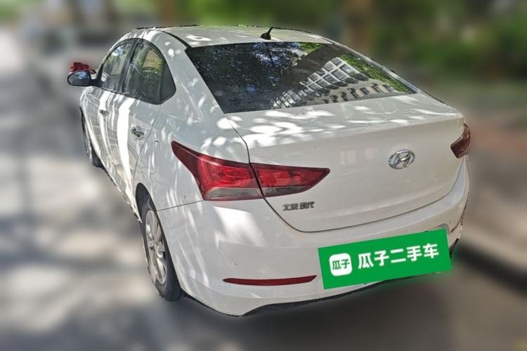 Used Hyundai Verna (new generation) 2016 1.4L Automatic Cool Edition GLS Rear Left 45 Deg