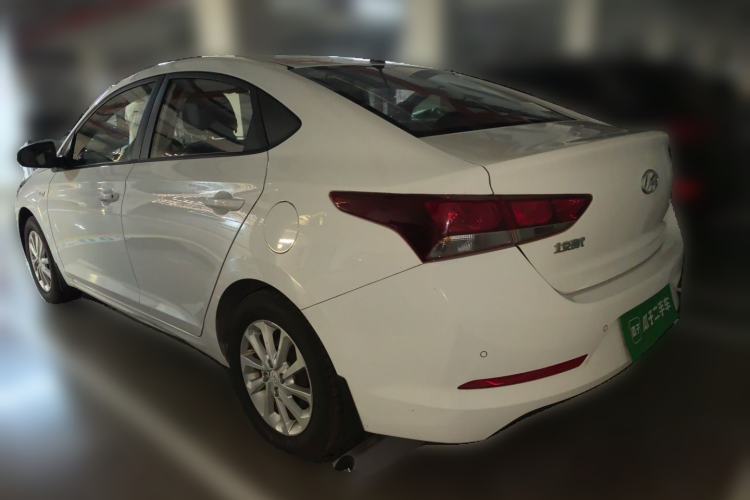 Used Hyundai Verna (new generation) 2016 1.4L Automatic Cool Edition GLS Rear Left 45 Deg