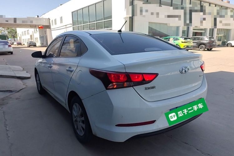Used Hyundai Verna (new generation) 2016 1.4L Manual Cool Edition GLS Rear Left 45 Deg