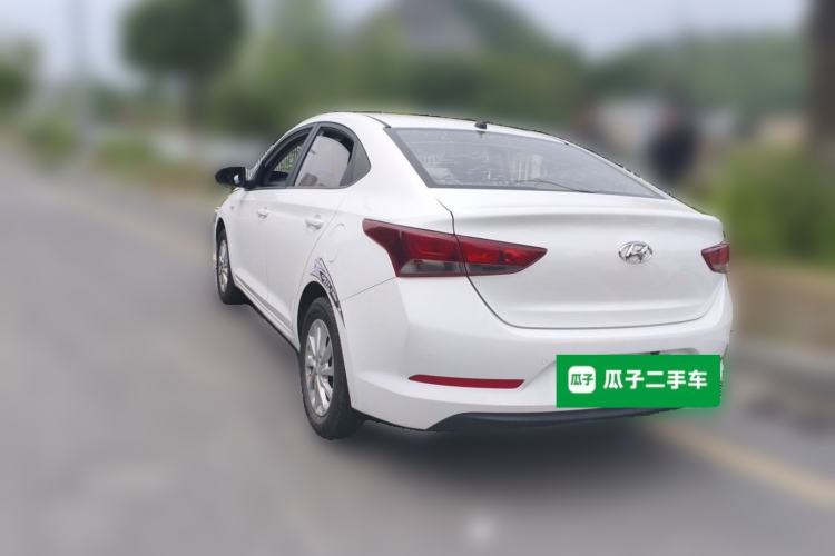 Used Hyundai Verna (new generation) 2016 1.4L Manual Youth Edition GS Rear Left 45 Deg