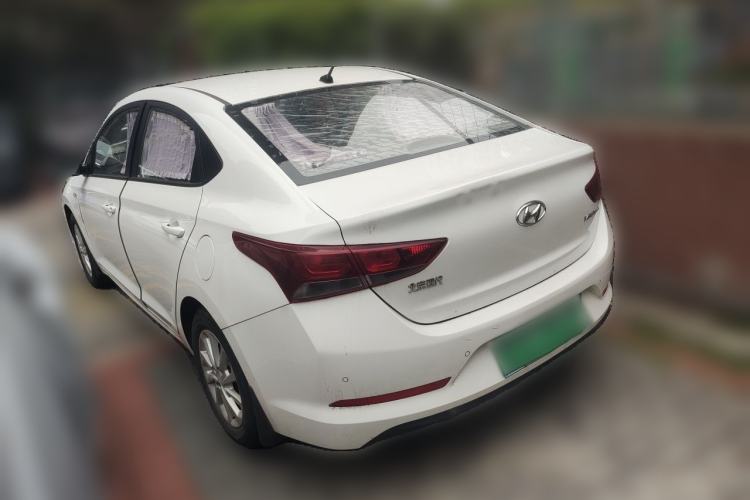 Used Hyundai Verna (new generation) 2016 1.4L Automatic Cool Edition GLS Rear Left 45 Deg