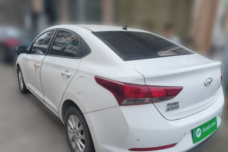 Used Hyundai Verna (new generation) 2016 1.4L Automatic Cool Edition GLS Rear Left 45 Deg
