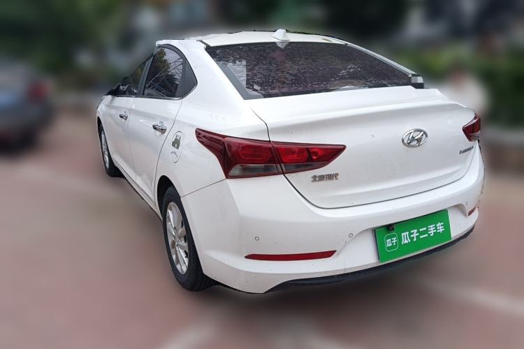Used Hyundai Verna (new generation) 2016 1.4L Automatic Elite Edition TOP Rear Left 45 Deg