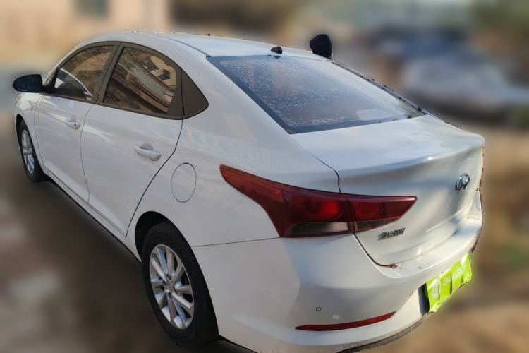Used Hyundai Verna (new generation) 2016 1.4L Automatic Cool Edition GLS Rear Left 45 Deg