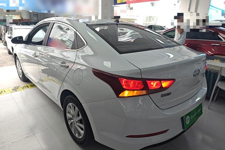Used Hyundai Verna (new generation) 2016 1.4L Automatic Cool Edition GLS Rear Left 45 Deg
