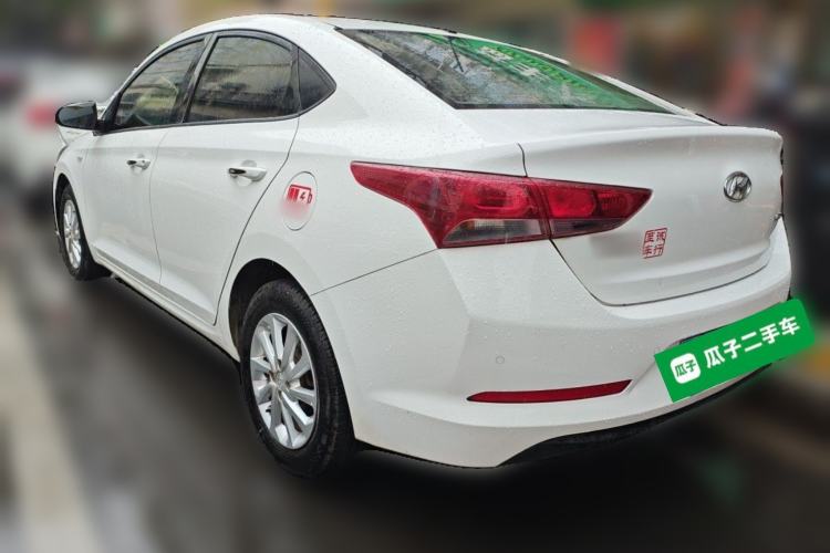 Used Hyundai Verna (new generation) 2016 1.4L Automatic Cool Edition GLS Rear Left 45 Deg