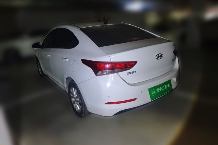 Used Hyundai Verna (new generation) 2016 1.4L Automatic Cool Edition GLS Rear Left 45 Deg
