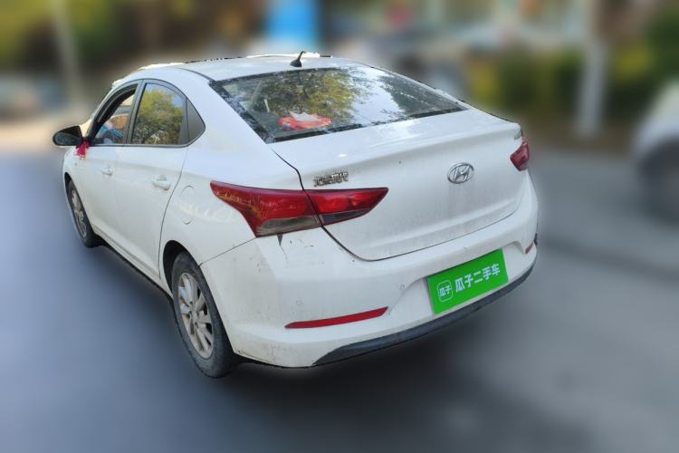 Used Hyundai Verna (new generation) 2016 1.4L Automatic Cool Edition GLS Rear Left 45 Deg