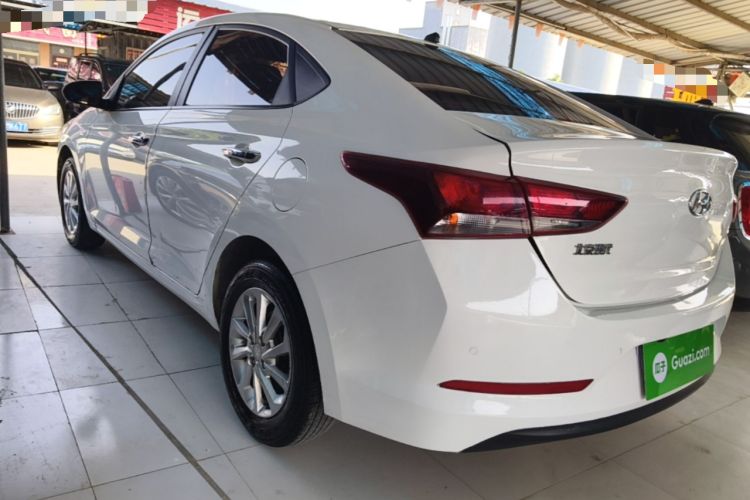 Used Hyundai Verna (new generation) 2016 1.4L Automatic Cool Edition GLS Rear Left 45 Deg