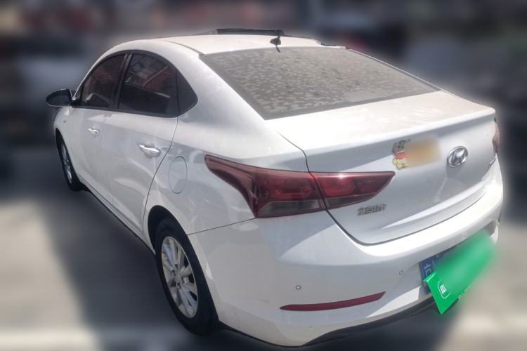 Used Hyundai Verna (new generation) 2016 1.4L Automatic Cool Edition GLS Rear Left 45 Deg