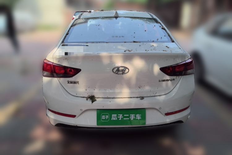 Used Hyundai Verna (new generation) 2016 1.4L Manual Cool Edition GLS Rear