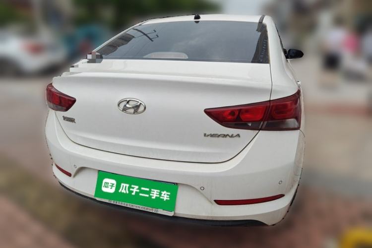Used Hyundai Verna (new generation) 2016 1.4L Manual Cool Edition GLS Rear