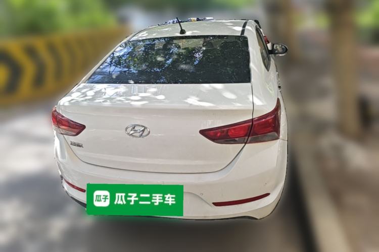 Used Hyundai Verna (new generation) 2016 1.4L Automatic Cool Edition GLS Rear