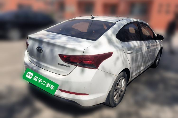 Used Hyundai Verna (new generation) 2016 1.4L Manual Cool Edition GLS Rear Right 45 Deg