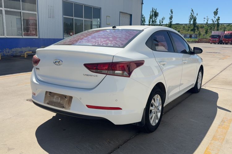 Used Hyundai Verna (new generation) 2016 1.4L Manual Cool Edition GLS Rear Right 45 Deg