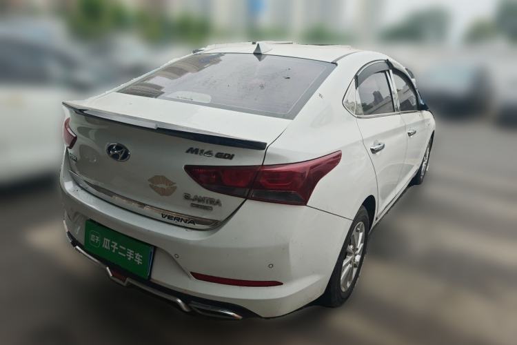 Used Hyundai Verna (new generation) 2016 1.4L Manual Cool Edition GLS Rear Right 45 Deg