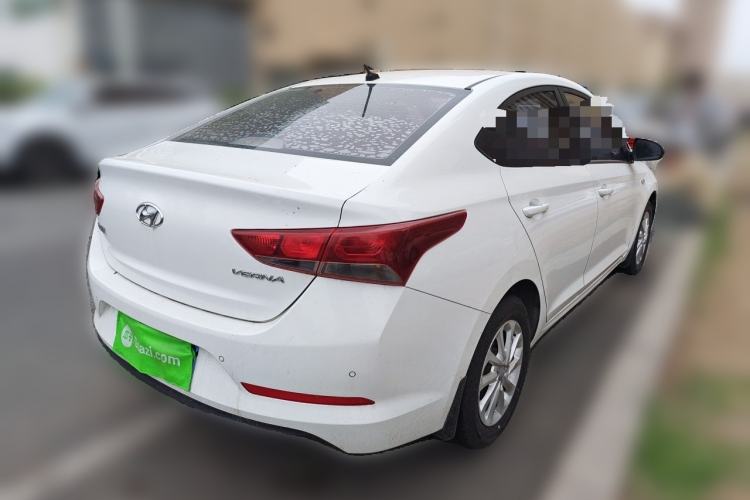 Used Hyundai Verna (new generation) 2016 1.4L Automatic Cool Edition GLS Rear Right 45 Deg