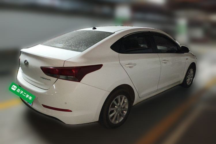 Used Hyundai Verna (new generation) 2016 1.4L Automatic Cool Edition GLS Rear Right 45 Deg