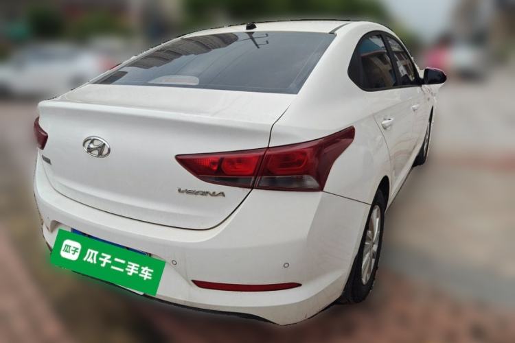 Used Hyundai Verna (new generation) 2016 1.4L Manual Cool Edition GLS Rear Right 45 Deg