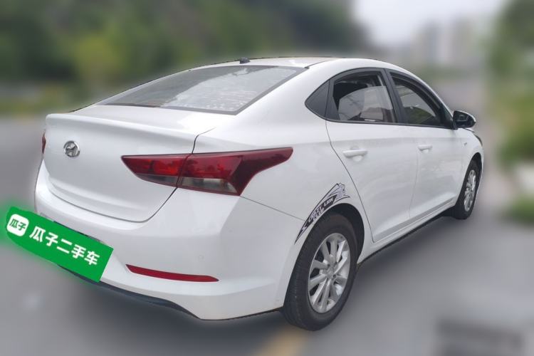 Used Hyundai Verna (new generation) 2016 1.4L Manual Youth Edition GS Rear Right 45 Deg
