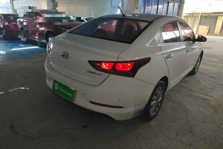 Used Hyundai Verna (new generation) 2016 1.4L Automatic Cool Edition GLS Rear Right 45 Deg