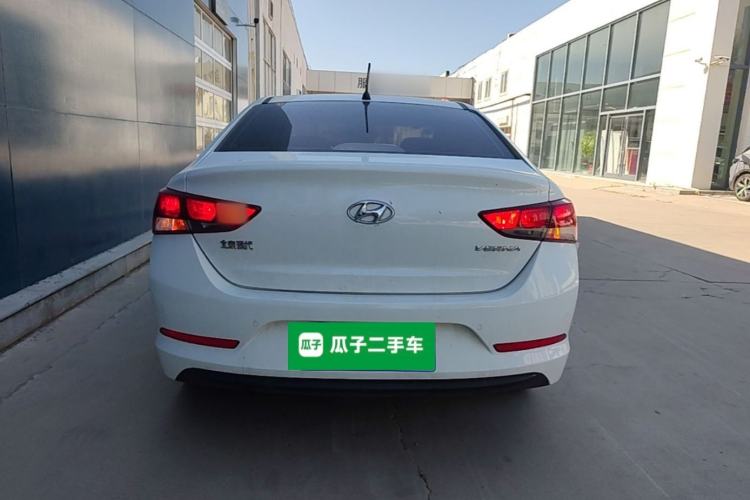 Used Hyundai Verna (new generation) 2016 1.4L Manual Cool Edition GLS Rear