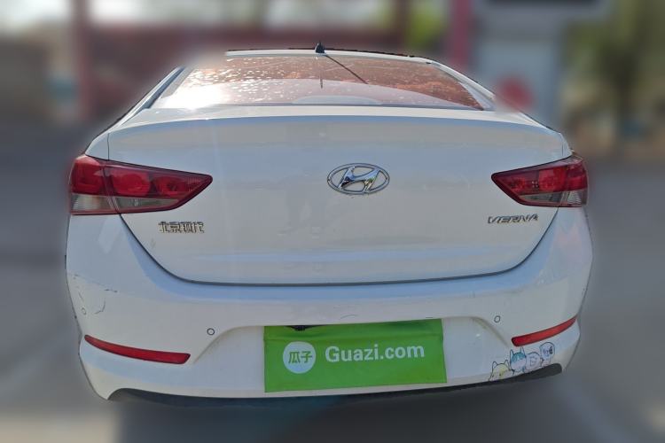 Used Hyundai Verna (new generation) 2016 1.4L Manual Cool Edition GLS Rear