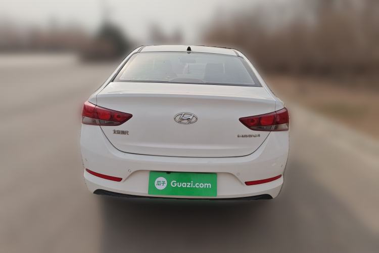Used Hyundai Verna (new generation) 2016 1.4L Manual Cool Edition GLS Rear