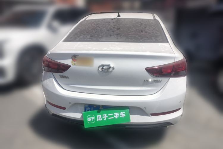 Used Hyundai Verna (new generation) 2016 1.4L Automatic Cool Edition GLS Rear