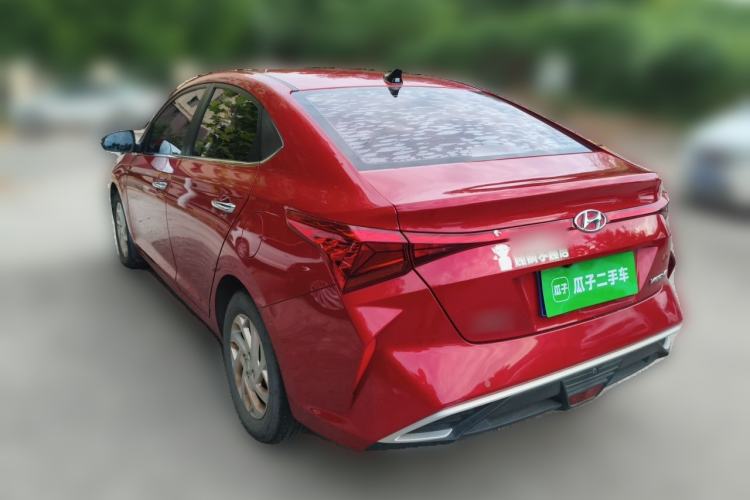 Used Hyundai Verna (new generation) 2020 1.4L Manual GLS Cool Edition Rear Left 45 Deg