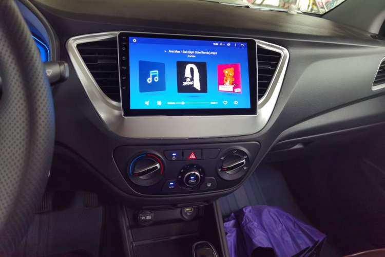 Used Hyundai Verna (new generation) 2020 1.4L CVT GLS Cool Edition Audio And AC Panel