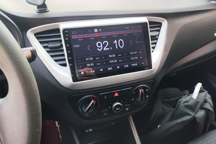 Used Hyundai Verna (new generation) 2020 1.4L CVT GLS Cool Edition Audio And AC Panel