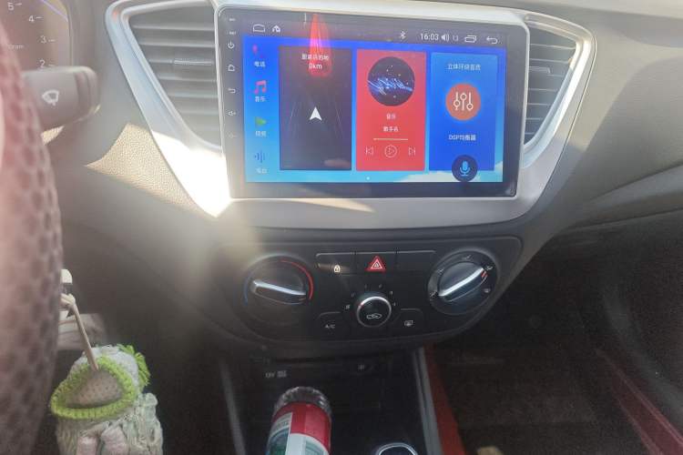Used Hyundai Verna (new generation) 2020 1.4L CVT GLS Cool Edition Audio And AC Panel