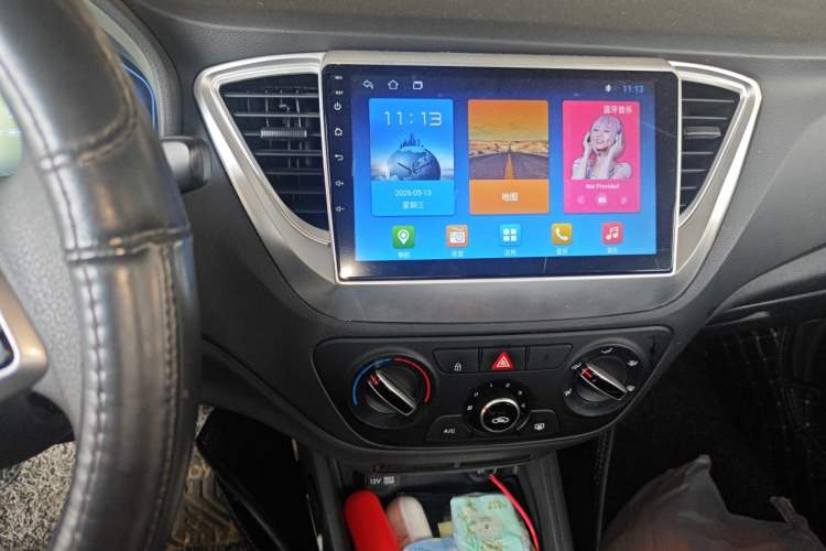 Used Hyundai Verna (new generation) 2020 1.4L CVT GLS Cool Edition Audio And AC Panel