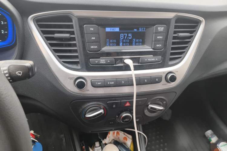 Used Hyundai Verna (new generation) 2020 1.4L Manual GLS Cool Edition Audio And AC Panel