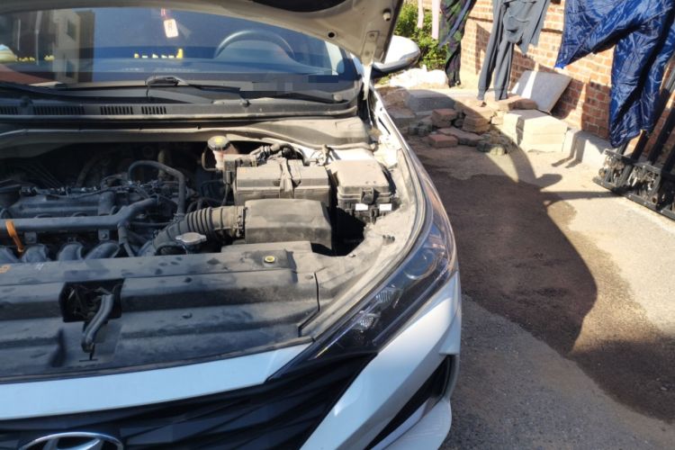 Used Hyundai Verna (new generation) 2020 1.4L Manual GLS Cool Edition Engine Bay Left