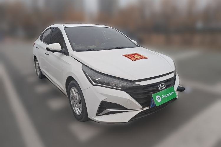 Used Hyundai Verna (new generation) 2020 1.4L CVT GLS Cool Edition Front Right 45 Deg