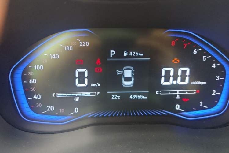 Used Hyundai Verna (new generation) 2020 1.4L CVT GLS Cool Edition Instrument Cluster