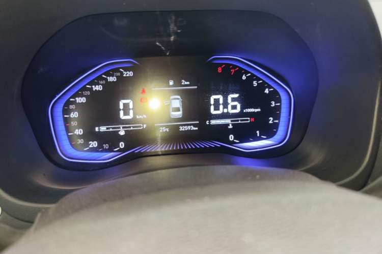 Used Hyundai Verna (new generation) 2020 1.4L Manual GS Youth Edition Odometer Close Up