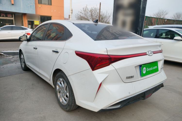 Used Hyundai Verna (new generation) 2020 1.4L Manual GLS Cool Edition Rear Left 45 Deg
