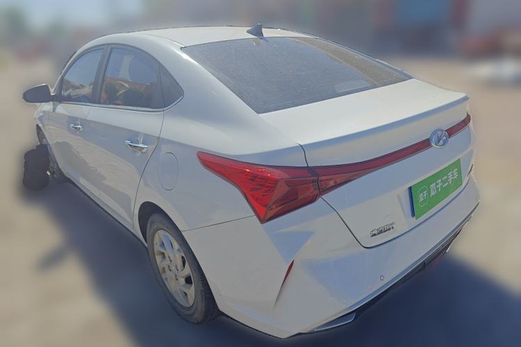 Used Hyundai Verna (new generation) 2020 1.4L Manual GLS Cool Edition Rear Left 45 Deg