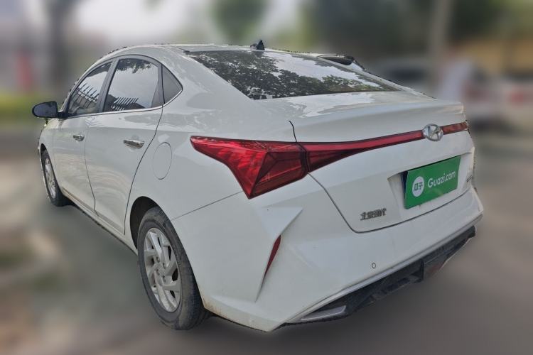 Used Hyundai Verna (new generation) 2020 1.4L CVT GLS Cool Edition Rear Left 45 Deg