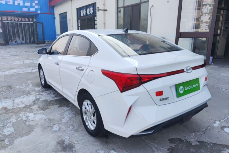 Used Hyundai Verna (new generation) 2020 1.4L CVT GLS Cool Edition Rear Left 45 Deg