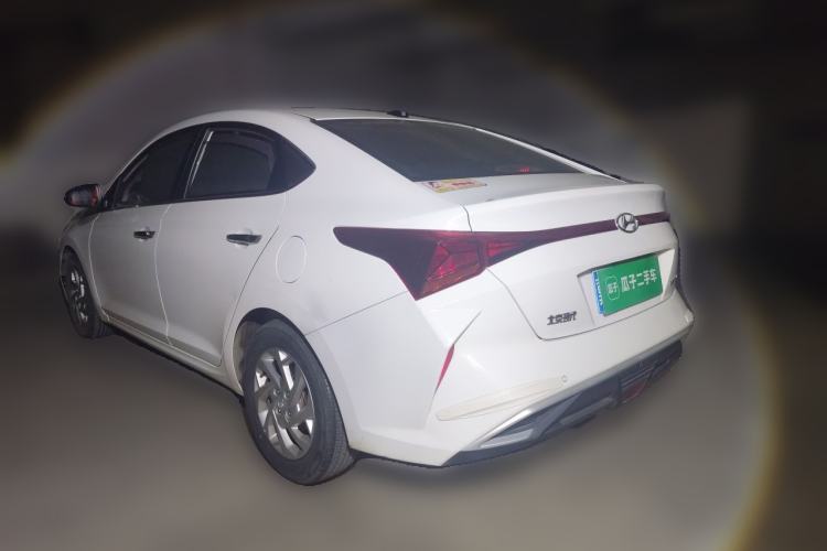 Used Hyundai Verna (new generation) 2020 1.4L Manual GLS Cool Edition Rear Left 45 Deg