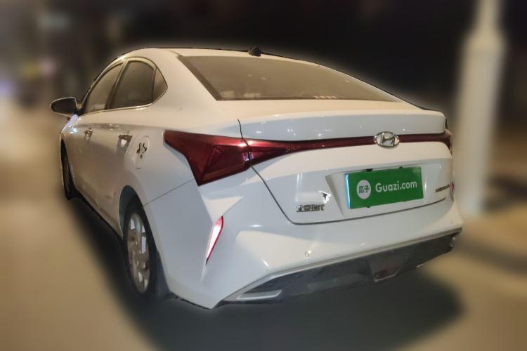 Used Hyundai Verna (new generation) 2020 1.4L Manual GLS Cool Edition Rear Left 45 Deg