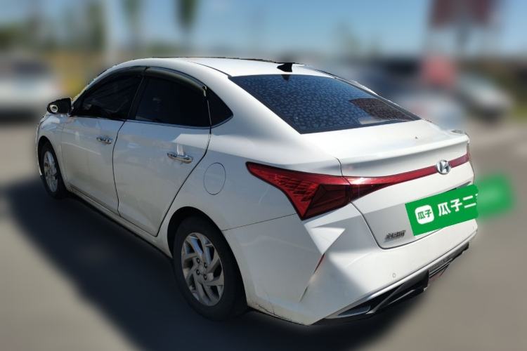 Used Hyundai Verna (new generation) 2020 1.4L Manual GLS Cool Edition Rear Left 45 Deg