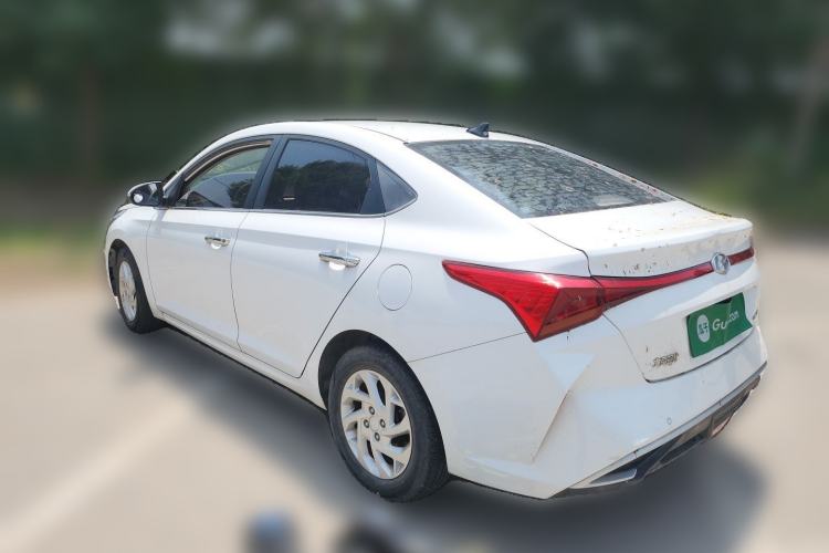 Used Hyundai Verna (new generation) 2020 1.4L CVT GLS Cool Edition Rear Left 45 Deg