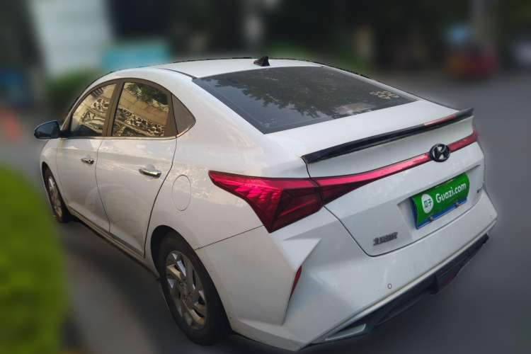 Used Hyundai Verna (new generation) 2020 1.4L Manual GLS Cool Edition Rear Left 45 Deg