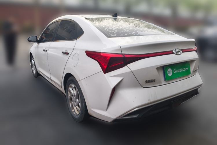 Used Hyundai Verna (new generation) 2020 1.4L Manual GLS Cool Edition Rear Left 45 Deg